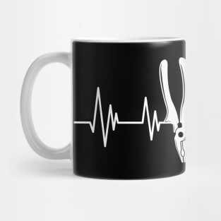 Mechanic heartbeat lover Diesel Mechanic birthday gift Automotive Mug